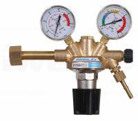 IWELD Dynareg Oxigén palack nyomáscsökkentő 230/10 bar, 2 manométerrel (5DRGO23010H)