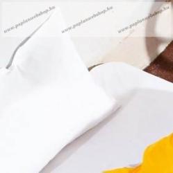  Fehér bujtatós/áthajtós pamut paplanhuzat, 140x200 cm