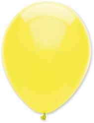 Globos Lufi, latex, d30 50 db, Citromsárga (G-103)