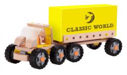 Classic World Детски дървен камион - контейнеровоз Classic World (3901) - ozone