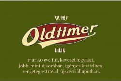 Színes Oldtimer lábtörlő - 50. születésnapra tréfás felirattal