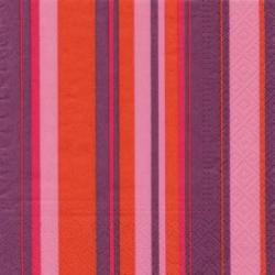 HOSTI Szalvéta Purple Stripes