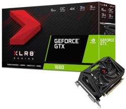 PNY GeForce GTX 1660 XLR8 Gaming OC 6GB GDDR5 192bit (VCG16606SFPPB-O)