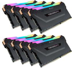 Corsair VENGEANCE RGB PRO 128GB (8x16GB) DDR4 3200MHz CMW128GX4M8C3200C16