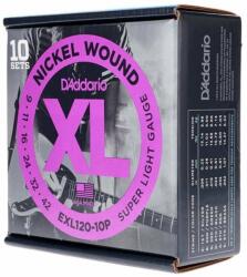 D'Addario EXL120-10P Corzi chitare electrice (EXL120-10P)