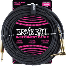 Ernie Ball P06058 7, 5 m Drept - Oblic Cablu de instrument (<![CDATA[P06058]]>)