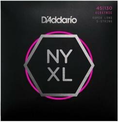 D'Addario NYXL45130SL Set de 5 corzi pentru bas (NYXL45130SL)
