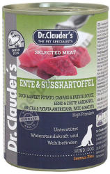 Dr.Clauder's Dr. Clauder's Selected Meat Kacsa Édesburgonyával 6x400 g