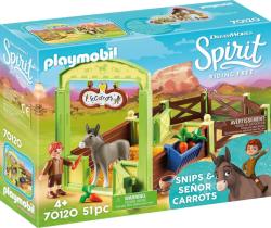 Playmobil Grajd si copil cu morcovi (70120)