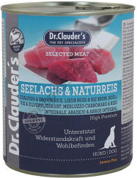 Dr.Clauder's Dr. Clauder's Selected Meat Fekete tőkehal barna rizzsel 6x800 g