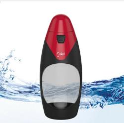 NKD aqua ZÉROBactérium vízszűrő kulacs - piros -585ml - NASA technológia