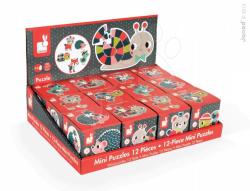 Janod Mini puzzle - Animale din padure (02852)