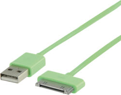 Valueline Cablu de alimentare si transfer date pentru iPod iPhone iPad 1m verde VALUELINE (VLMP39100G1.00)