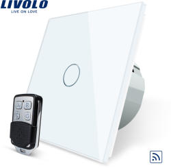 LIVOLO Intrerupator LIVOLO simplu wireless cu touch si telecomanda inclusa