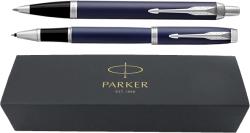 Parker Set pix+roller Parker IM Royal albastru mat cu accesorii cromate (PAR-SETPRIMR3)