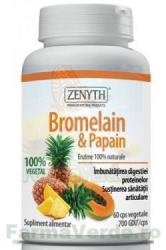 Zenyth Pharmaceuticals Bromelain & Papain Enzime Digestive 60 capsule Zenyth