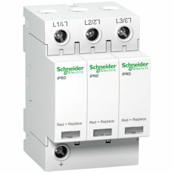 Schneider Electric Schneider A9L20300 ACTI9 iPRD túlfeszültség-korlátozó, cserélhető betéttel 20kA, 3P, 350V (A9L20300)