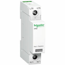 Schneider Electric Schneider A9L65101 ACTI9 iPRD túlfeszültség-korlátozó, cserélhető betéttel távjelzéssel, 65kA, 1P, 350V (A9L65101)