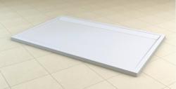 SanSwiss Cadita dus SanSwiss ILA WIA, 90 x 150 cm slim din marmura compozita, alb (WIA901500404)