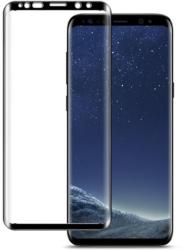 Temp-glass006230 Samsung Galaxy S9 fekete 3D-teljes lefedettséget biztosító Karcálló, ütésálló kijelzővédő üvegfólia, 9H tempered glass, törlőkendővel (Temp-glass006230)