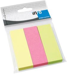 inFo pagemarker PageMarker 25x75mm 3culori/set 300f brilliant (A5518)