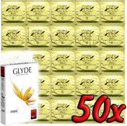 GLYDE Maxi vegán óvszer 50 db
