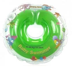 BabySwimmer - Colac de Gat Jumatate Transparent 6-36 luni (BBS_70-76)