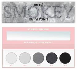 MIYO Smokey Paleta Fard Pleoape Five Points Nr. 02 - MIYO