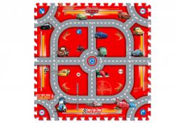 Knorrtoys - Covoras Puzzle Cars, Modular Race, 9 buc (BBS_21015)