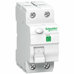 Schneider Electric Schneider R9R01263 RESI9 áram-védőkapcsoló, A osztály, 2P, 63A, 30mA (R9R01263)