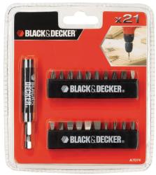 Black & Decker Set 21 Accesorii Insurubare Black+Decker A7074 (A7074)