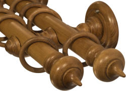 Domino Decor Galerie lemn perdea Stella Double Ø 35mm Suport draperie