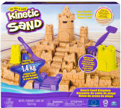 Spin Master Kinetic Sand - Tengerparti királyság játékszett (6044143/20102809)