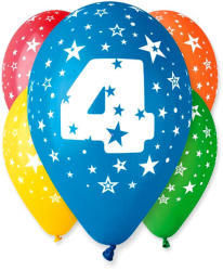 GoDan GS110/4 színes számos lufi 5 db