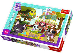 Trefl Littlest Pet Shop - Joc în parc 100 piese (16338)