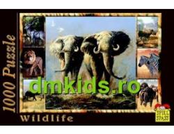 Jad Flamande Wildlife Elefant - 1000 piese (78102)