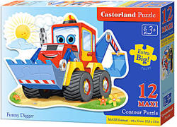 Castorland Funny Digger 12 piese (120024)