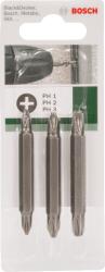 Bosch Csavarozóbit Készlet 3 Részes Ph1-3 Kétvégű 60mm (2609255961)