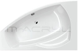 M-Acryl Kád, M-acryl CLAUDIA KÁD 160x105 BAL + LÁB - mozaikkeramia