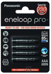 Panasonic Eneloop Pro AAA 930 mAh NiMH akkumulátor 4 db-os (BK4HCDE-4BE)
