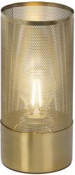 Brilliant 98940/18 | Gracian Brilliant asztali lámpa 28cm vezeték kapcsoló 1x E27 súrolt arany (98940/18)