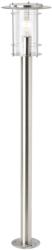 Brilliant 44785/82 | YorkB Brilliant álló lámpa 100cm 1x E27 IP44 nemesacél, rozsdamentes acél (44785/82)