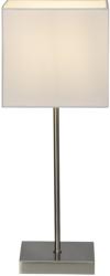 Brilliant 94873/05 | Aglae Brilliant asztali lámpa 43cm érintőkapcsoló 1x E14 fehér, króm (94873/05)