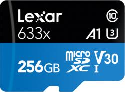Lexar microSDXC 256GB c10/UHS-I/U3 LSDMI256BBEU633A