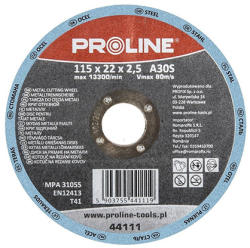 PROLINE Disc polizare depresat 115x6.0mm / a24r (44411) - electrostate