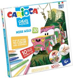 CARIOCA Set 3D + 10 carioci Miss Wild CARIOCA