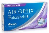 Alcon Air Optix Plus HydraGlyde Multifocal - 3 lentile - Lunar