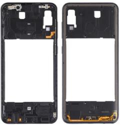 tel-szalk-010653 Samsung Galaxy A30 fekete középső keret (tel-szalk-010653)