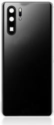 Huawei 02352PBU Gyári Huawei P30 Pro fekete akkufedél, hátlap, hátlapi kamera lencse (02352PBU)