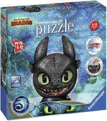 Ravensburger Toothless 3D - 72 piese (RVS3D11145)